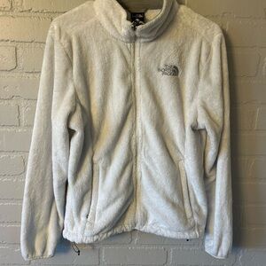 The North Face Gray and White Women's Jacket Size Medium